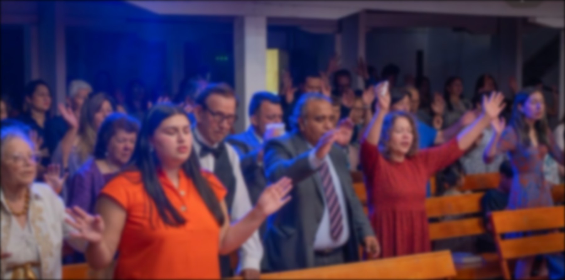 Culto en la 1ª Iglesia Unida Metodista Pentecostal de Rancagua